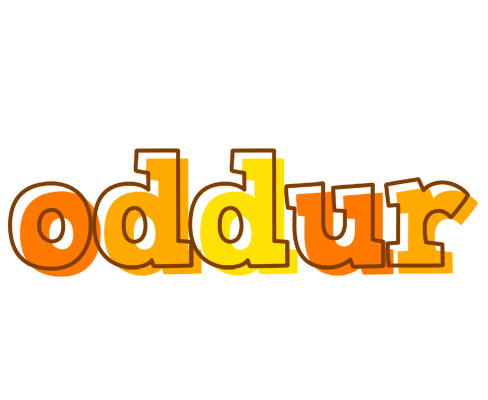 Oddur desert logo