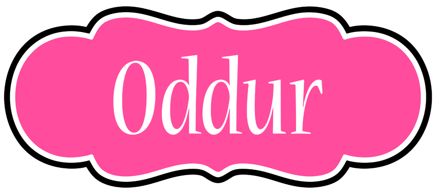 Oddur invitation logo