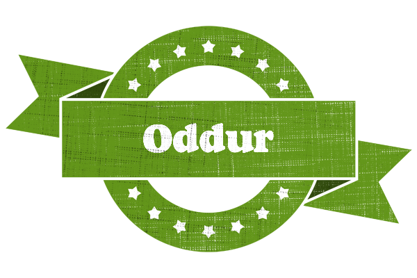 Oddur natural logo