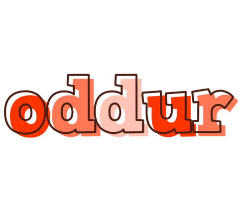 Oddur paint logo