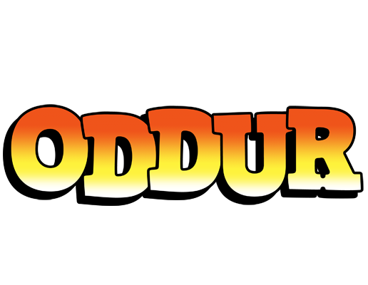Oddur sunset logo