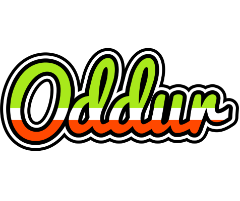 Oddur superfun logo