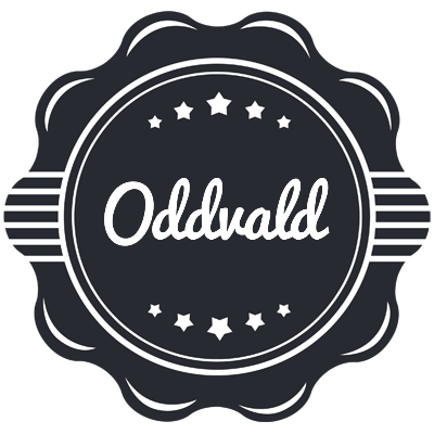 Oddvald badge logo