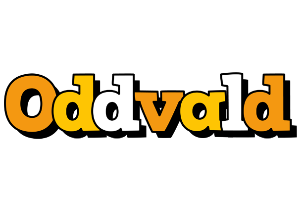 Oddvald cartoon logo