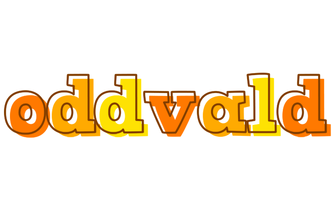 Oddvald desert logo
