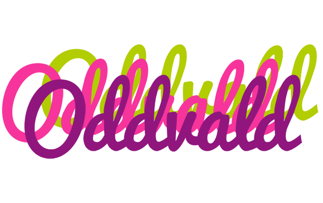 Oddvald flowers logo