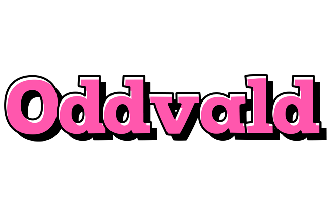 Oddvald girlish logo