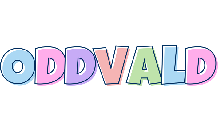 Oddvald pastel logo