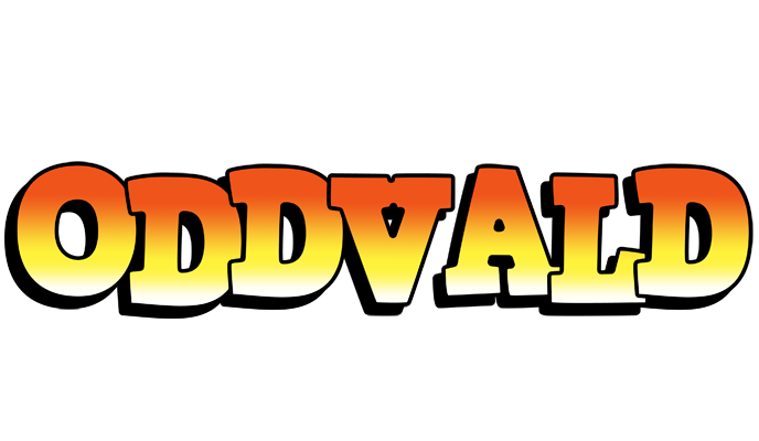 Oddvald sunset logo