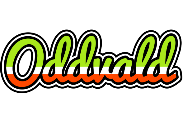 Oddvald superfun logo