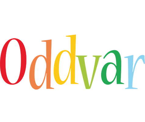 Oddvar birthday logo