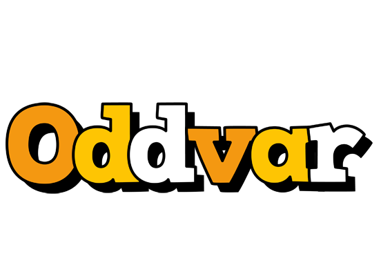 Oddvar cartoon logo