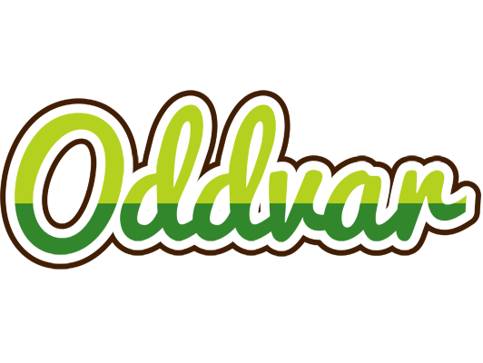 Oddvar golfing logo