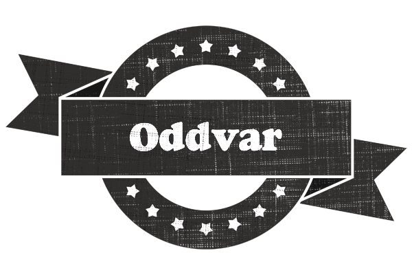 Oddvar grunge logo