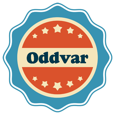 Oddvar labels logo