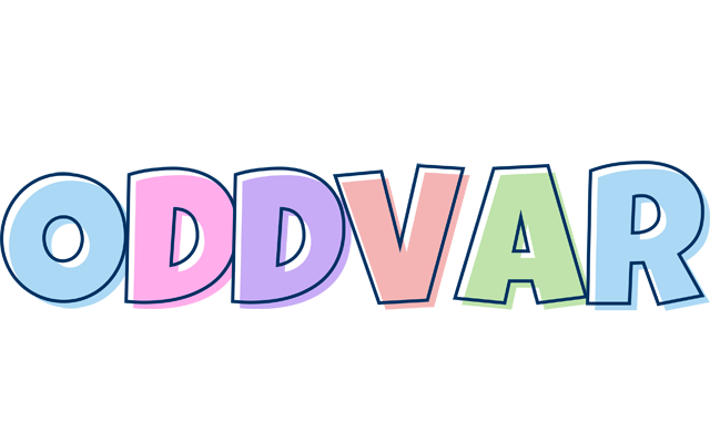 Oddvar pastel logo