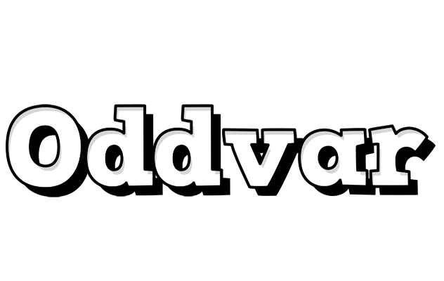 Oddvar snowing logo