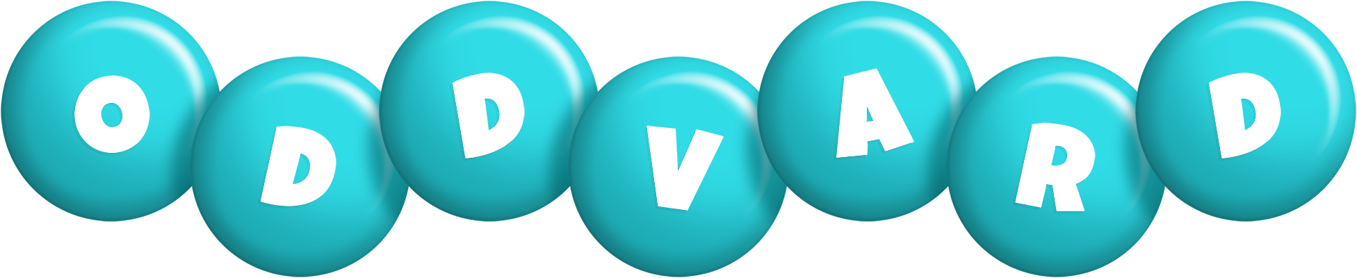 Oddvard candy-azur logo