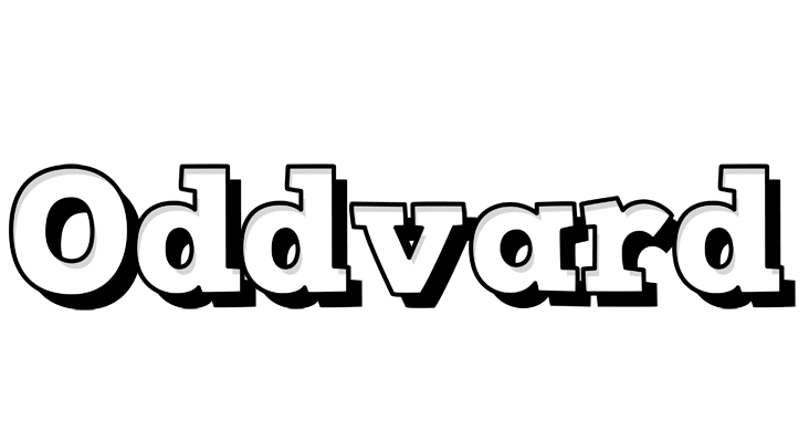 Oddvard snowing logo