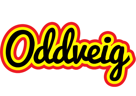 Oddveig flaming logo