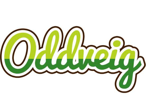 Oddveig golfing logo