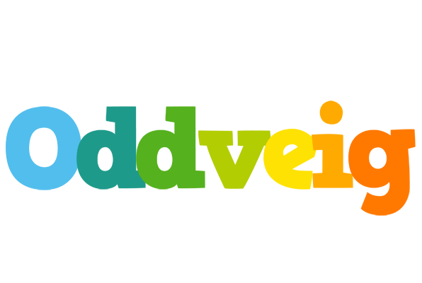 Oddveig rainbows logo