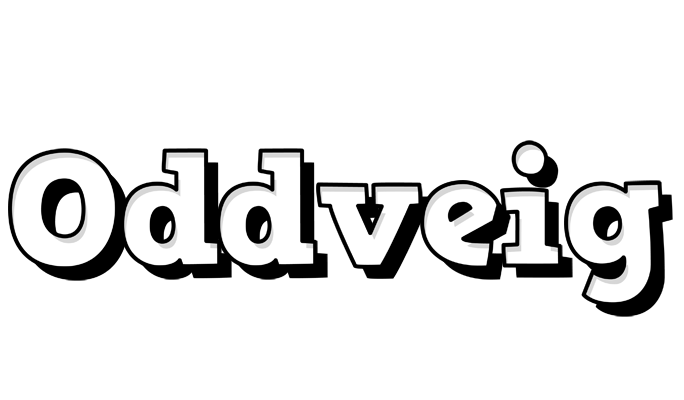 Oddveig snowing logo