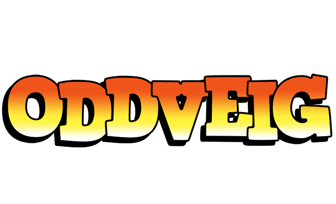 Oddveig sunset logo