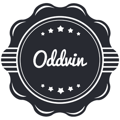 Oddvin badge logo