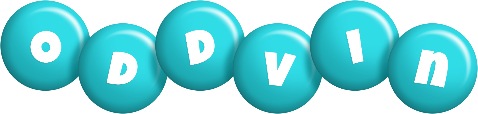 Oddvin candy-azur logo