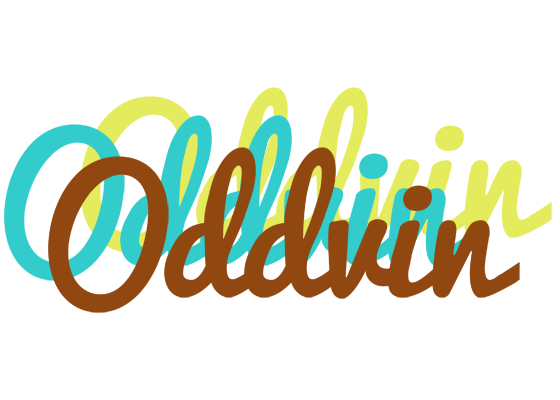 Oddvin cupcake logo
