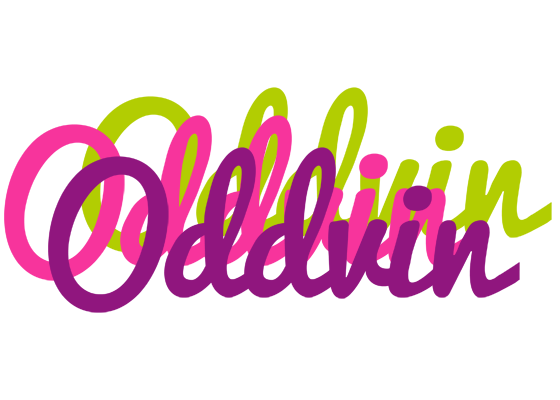 Oddvin flowers logo