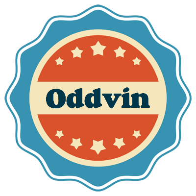Oddvin labels logo