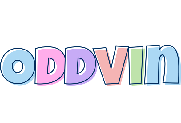 Oddvin pastel logo