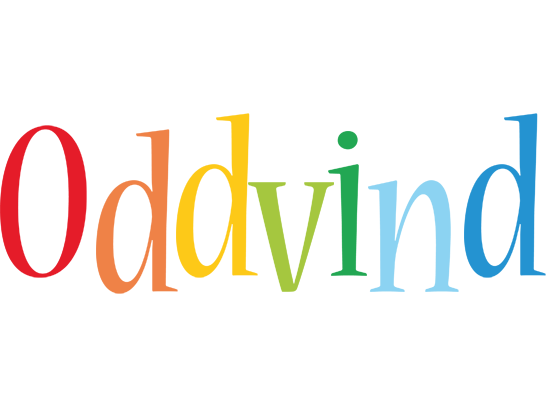 Oddvind birthday logo