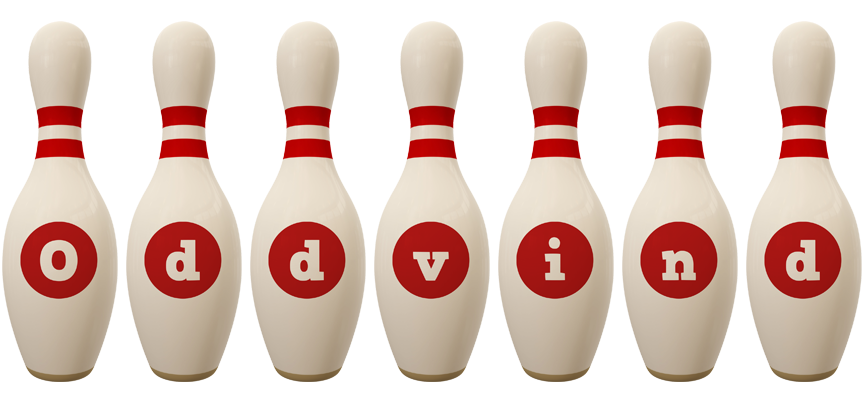 Oddvind bowling-pin logo