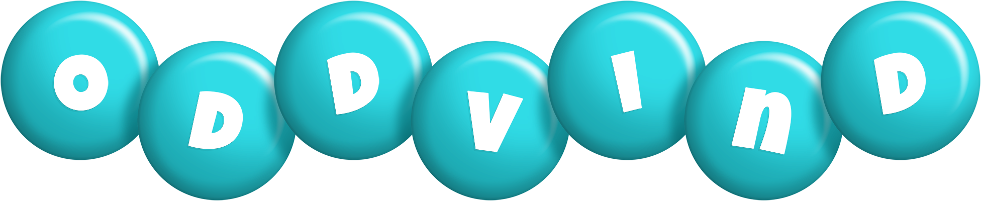 Oddvind candy-azur logo