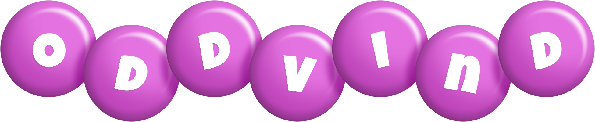 Oddvind candy-purple logo