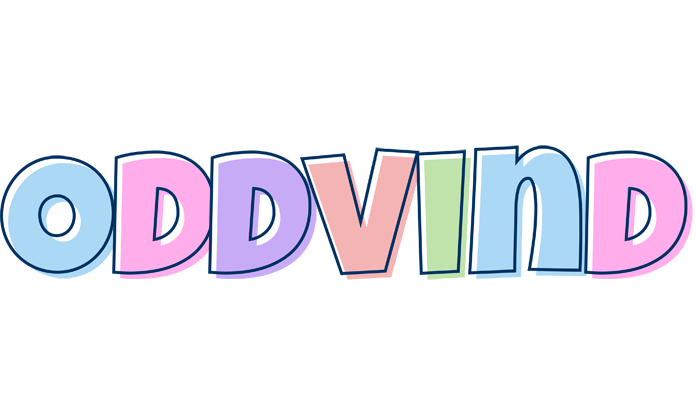 Oddvind pastel logo