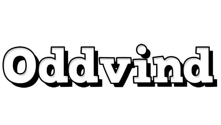 Oddvind snowing logo
