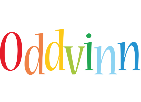 Oddvinn birthday logo