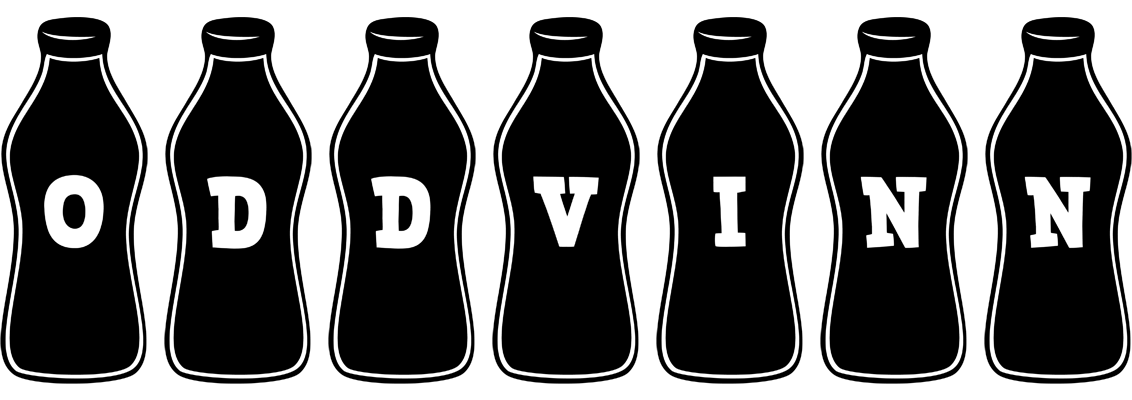 Oddvinn bottle logo