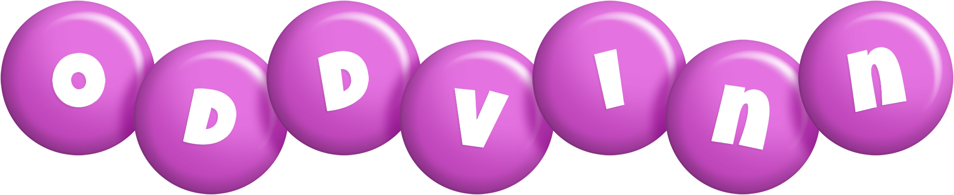 Oddvinn candy-purple logo