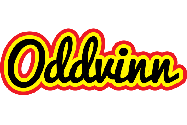 Oddvinn flaming logo
