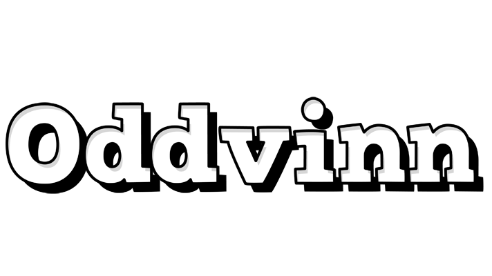 Oddvinn snowing logo