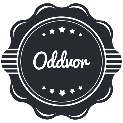 Oddvor badge logo