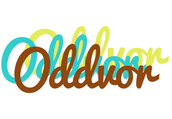Oddvor cupcake logo