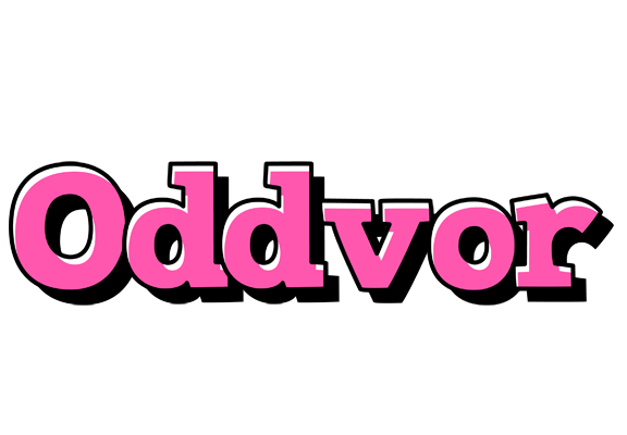 Oddvor girlish logo