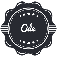 Ode badge logo