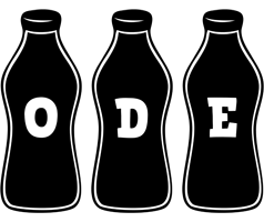 Ode bottle logo